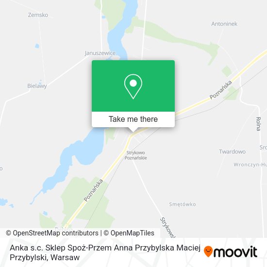 Anka s.c. Sklep Spoż-Przem Anna Przybylska Maciej Przybylski map