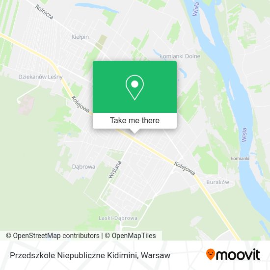 Przedszkole Niepubliczne Kidimini map