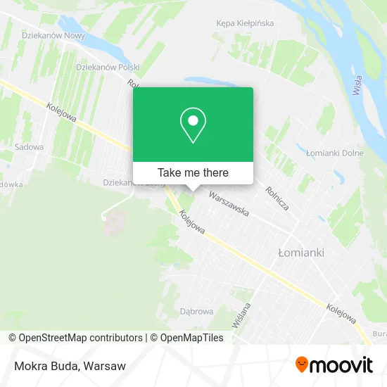 Карта Mokra Buda