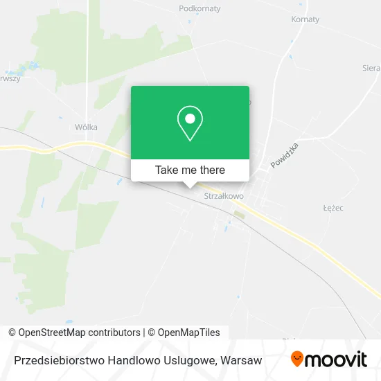 Карта Przedsiebiorstwo Handlowo Uslugowe
