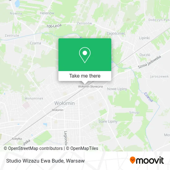 Studio Wizazu Ewa Bude map