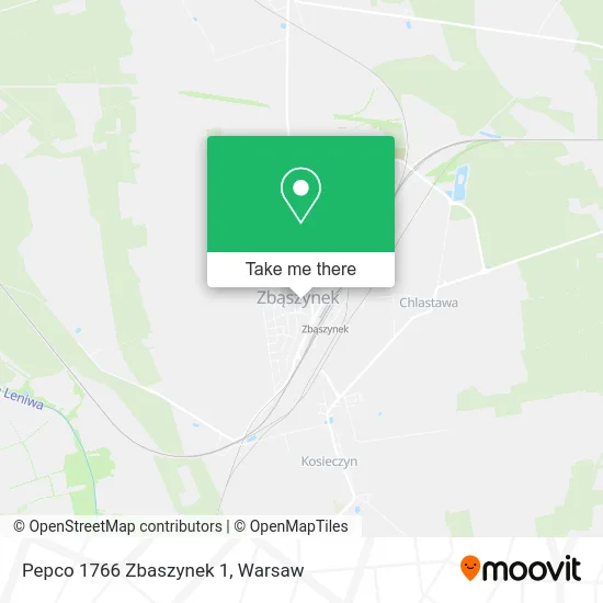 Карта Pepco 1766 Zbaszynek 1