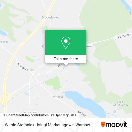 Witold Stefaniak Usługi Marketingowe map