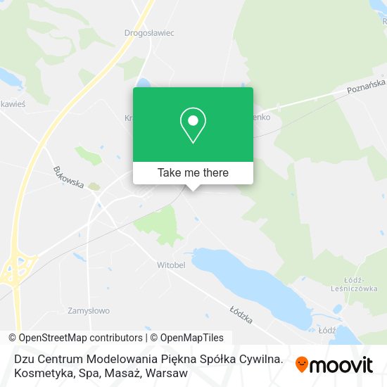 Dzu Centrum Modelowania Piękna Spółka Cywilna. Kosmetyka, Spa, Masaż map