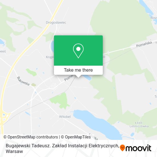 Bugajewski Tadeusz. Zakład Instalacji Elektrycznych map