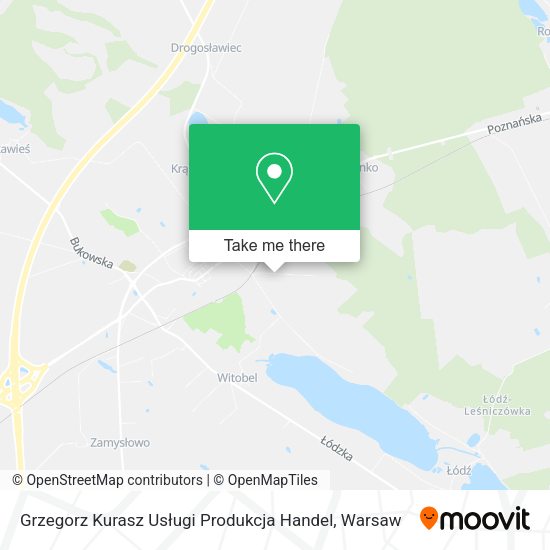 Grzegorz Kurasz Usługi Produkcja Handel map