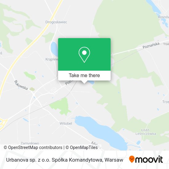 Urbanova sp. z o.o. Spółka Komandytowa map