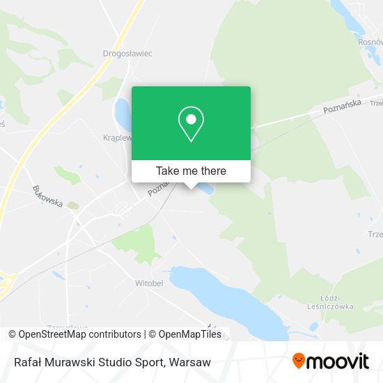 Rafał Murawski Studio Sport map