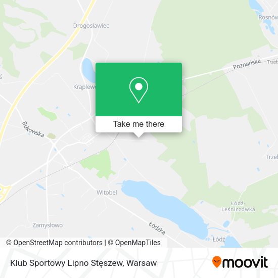 Klub Sportowy Lipno Stęszew map