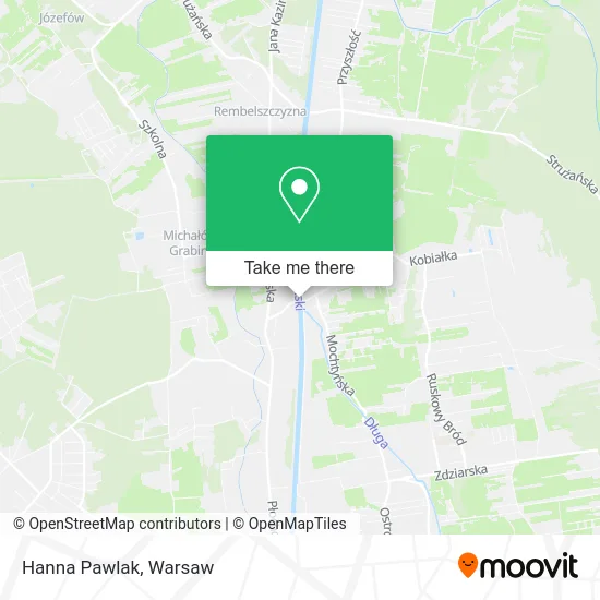 Hanna Pawlak map