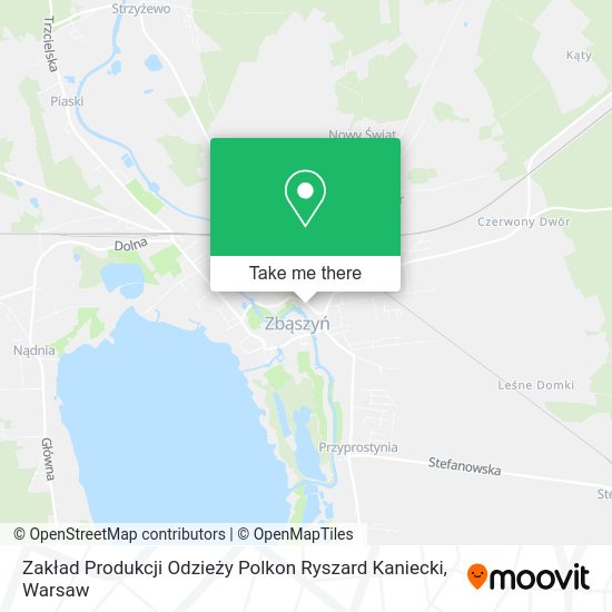 Zakład Produkcji Odzieży Polkon Ryszard Kaniecki map