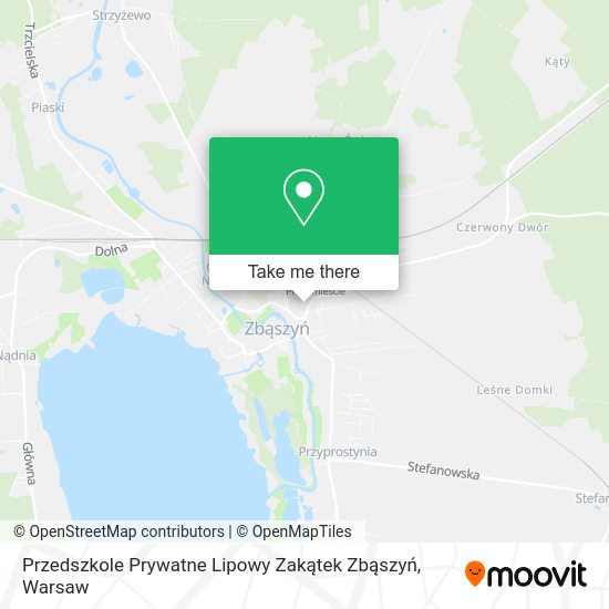 Przedszkole Prywatne Lipowy Zakątek Zbąszyń map