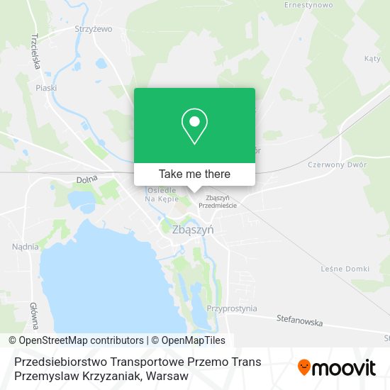 Przedsiebiorstwo Transportowe Przemo Trans Przemyslaw Krzyzaniak map