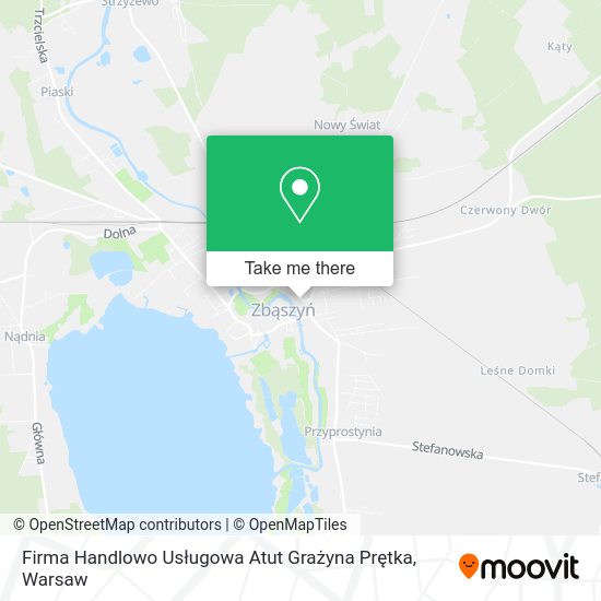 Firma Handlowo Usługowa Atut Grażyna Prętka map