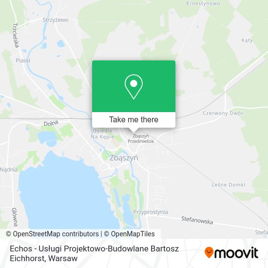 Echos - Usługi Projektowo-Budowlane Bartosz Eichhorst map