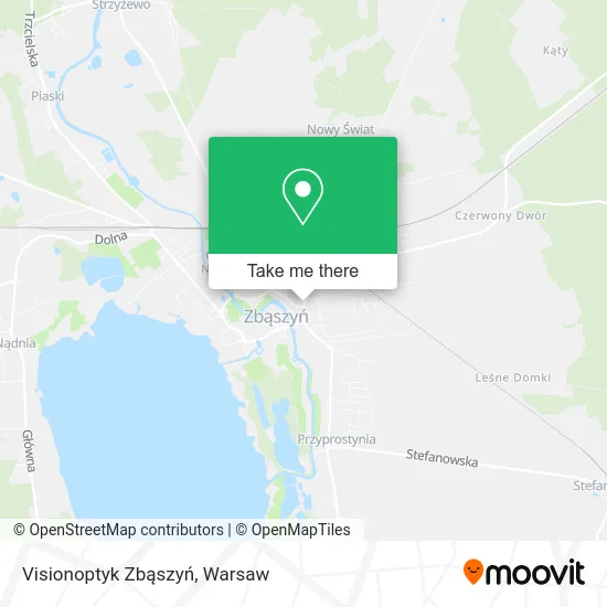Карта Visionoptyk Zbąszyń