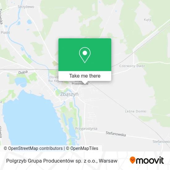 Карта Polgrzyb Grupa Producentów sp. z o.o.