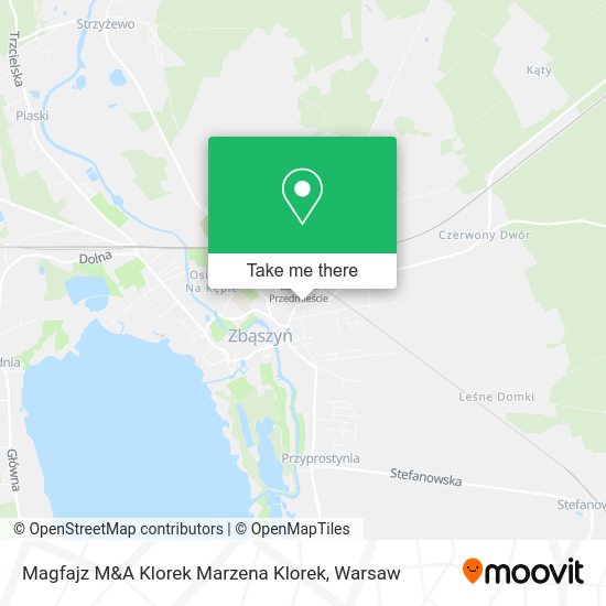 Magfajz M&A Klorek Marzena Klorek map