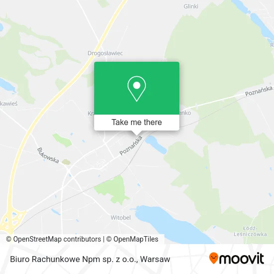 Карта Biuro Rachunkowe Npm sp. z o.o.