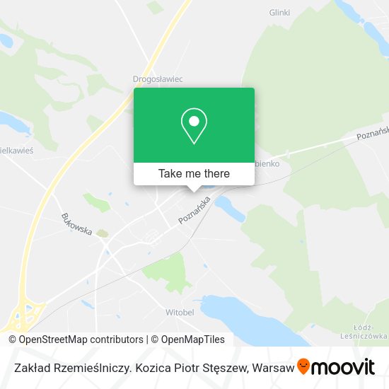 Zakład Rzemieślniczy. Kozica Piotr Stęszew map