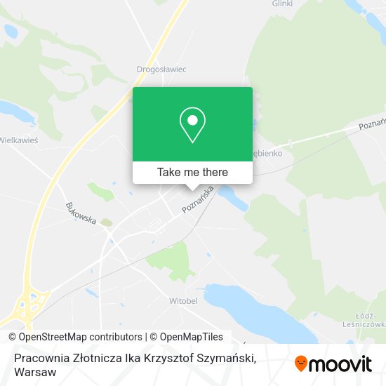 Pracownia Złotnicza Ika Krzysztof Szymański map