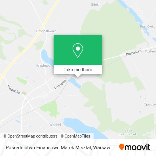 Pośrednictwo Finansowe Marek Misztal map