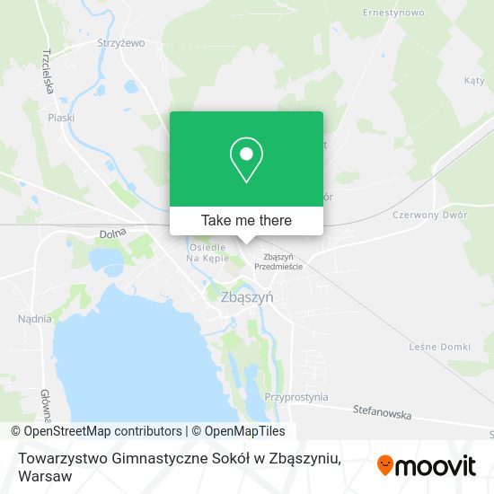 Towarzystwo Gimnastyczne Sokół w Zbąszyniu map