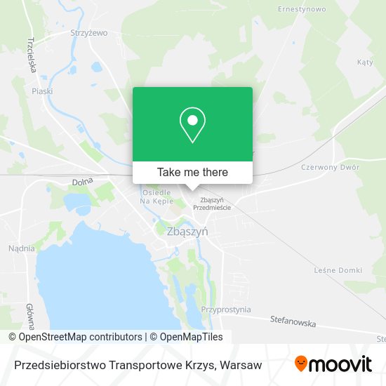 Przedsiebiorstwo Transportowe Krzys map