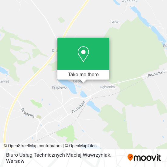 Biuro Usług Technicznych Maciej Wawrzyniak map