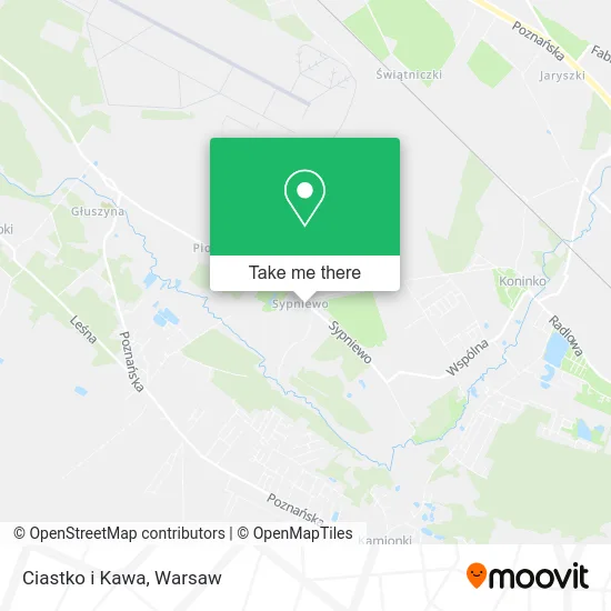 Ciastko i Kawa map