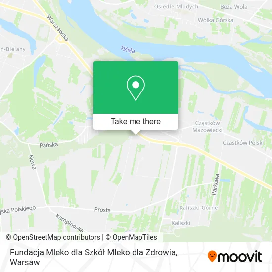 Fundacja Mleko dla Szkół Mleko dla Zdrowia map