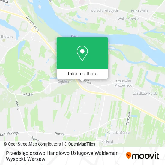 Przedsiębiorstwo Handlowo Usługowe Waldemar Wysocki map