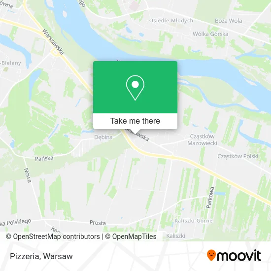 Pizzeria map