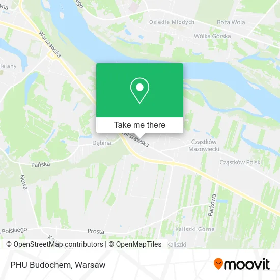 PHU Budochem map