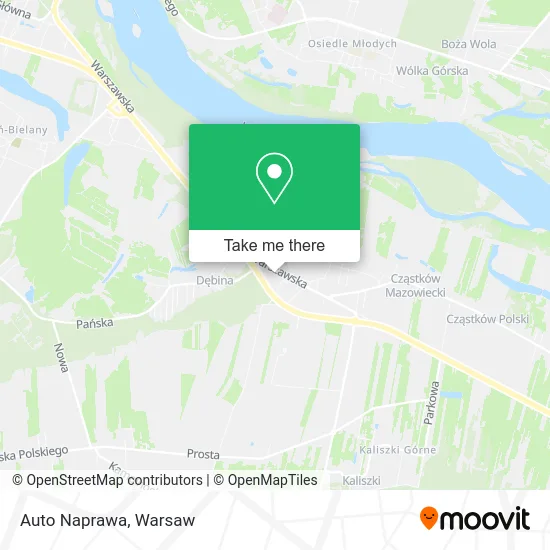 Auto Naprawa map