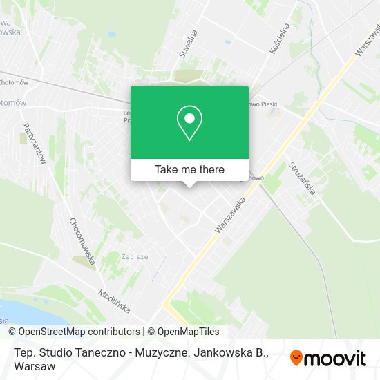 Tep. Studio Taneczno - Muzyczne. Jankowska B. map