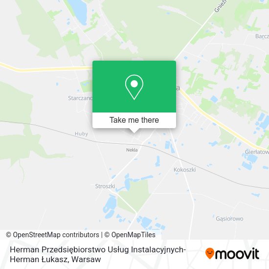 Herman Przedsiębiorstwo Usług Instalacyjnych-Herman Łukasz map