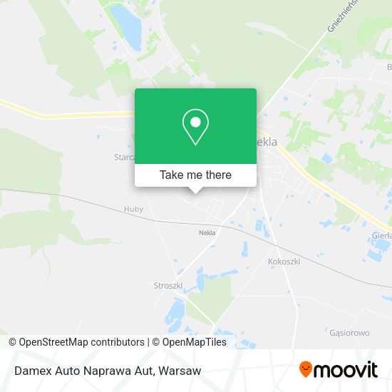 Damex Auto Naprawa Aut map