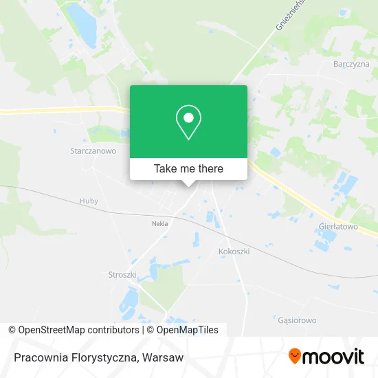 Pracownia Florystyczna map