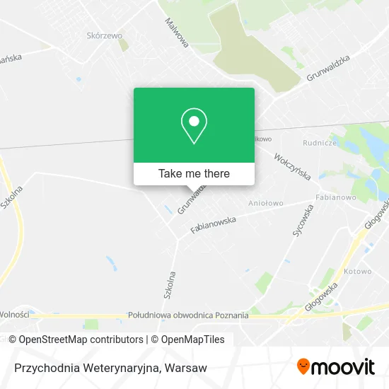 Карта Przychodnia Weterynaryjna
