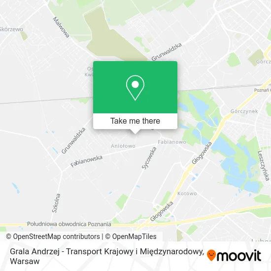 Grala Andrzej - Transport Krajowy i Międzynarodowy map
