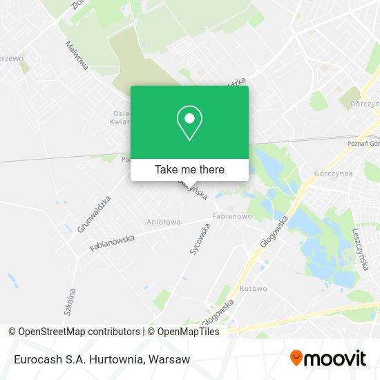 Eurocash S.A. Hurtownia map