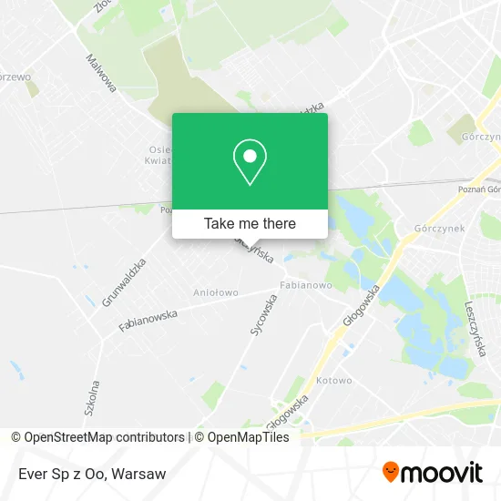 Ever Sp z Oo map