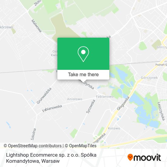 Lightshop Ecommerce sp. z o.o. Spółka Komandytowa map