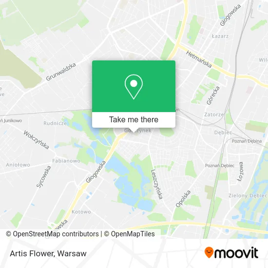 Artis Flower map