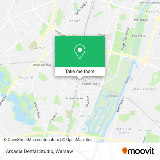 Arkadia Dental Studio map