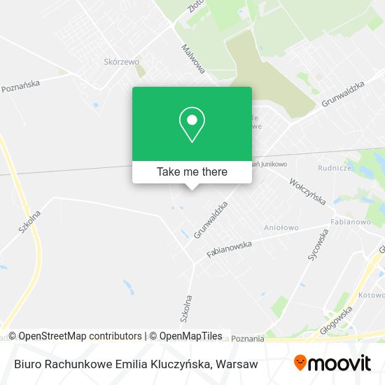 Biuro Rachunkowe Emilia Kluczyńska map