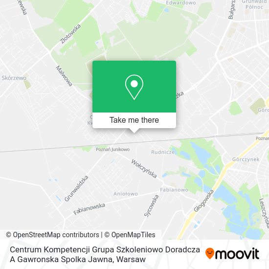 Centrum Kompetencji Grupa Szkoleniowo Doradcza A Gawronska Spolka Jawna map