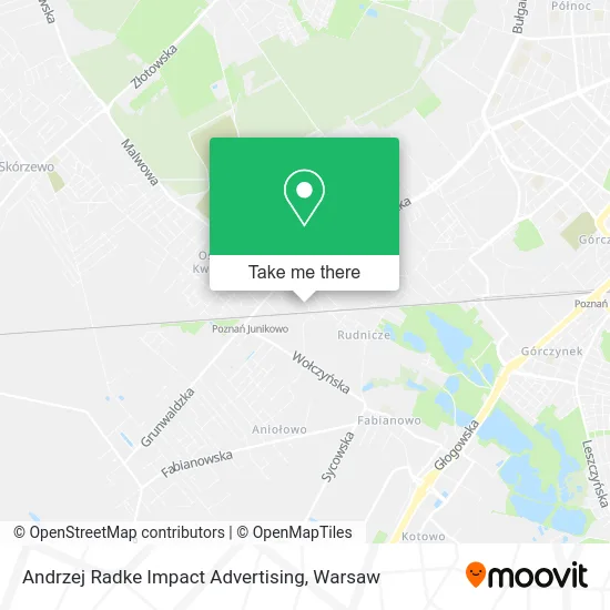 Andrzej Radke Impact Advertising map