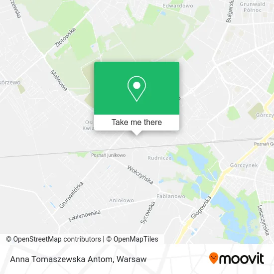 Anna Tomaszewska Antom map